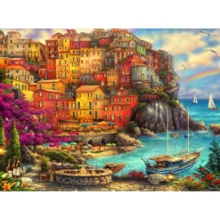 Bluebird Puzzle Puzzle A Beautiful Day at Cinque Terre