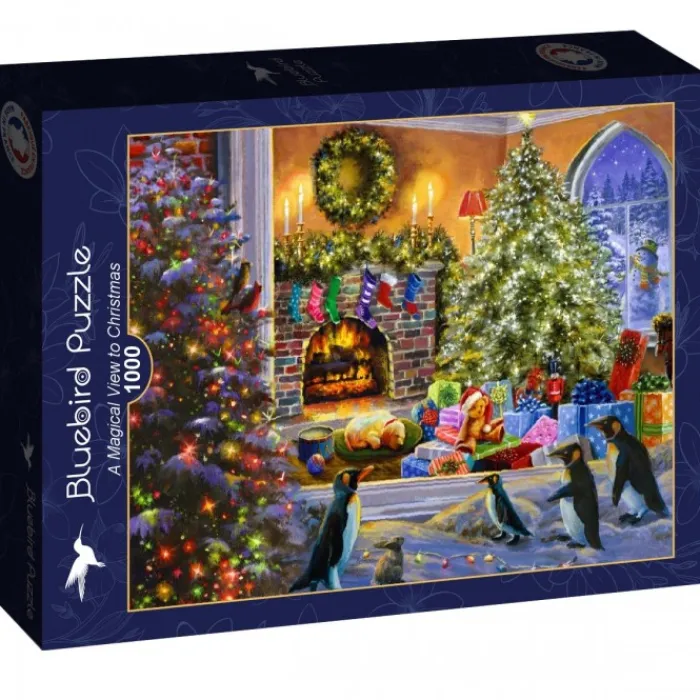 Bluebird Puzzle Puzzle A Magical View to Christmas