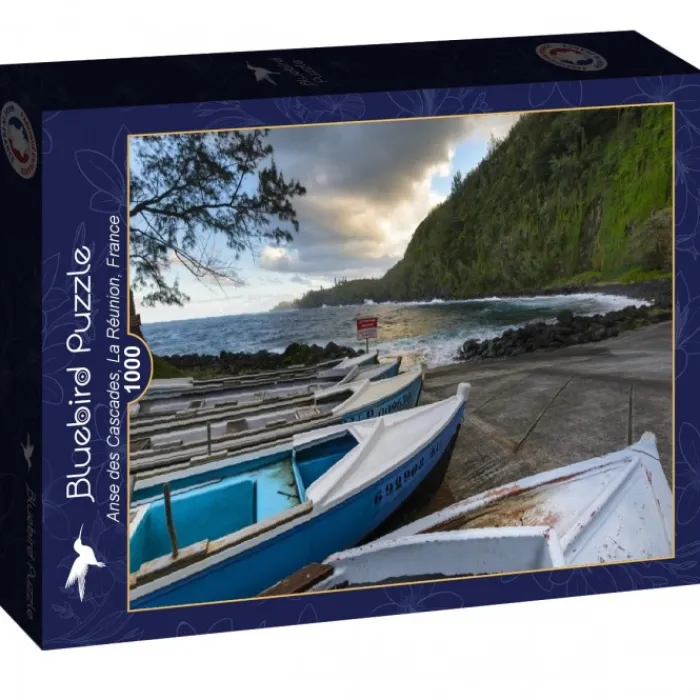 Bluebird Puzzle Puzzle Anse des Cascades, La Réunion, France