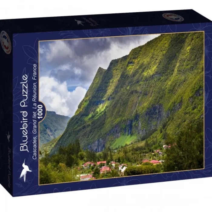 Bluebird Puzzle Puzzle Cascades, Grand Ilet, La Réunion, France