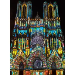 Bluebird Puzzle Puzzle Cathédrale de Reims en Lumière