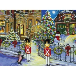 Bluebird Puzzle Puzzle Christmas House