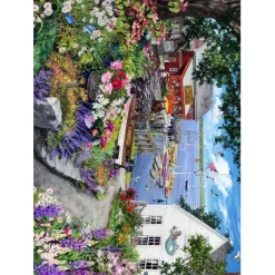 Bluebird Puzzle Puzzle Coastal Garden