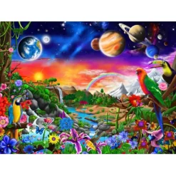 Bluebird Puzzle Puzzle Cosmic Paradise