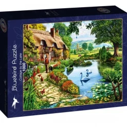 Bluebird Puzzle Puzzle Cottage by the Lake