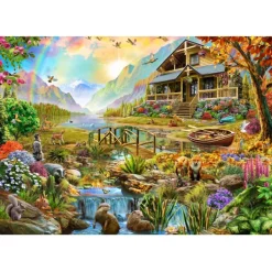 Bluebird Puzzle Puzzle Country Paradise