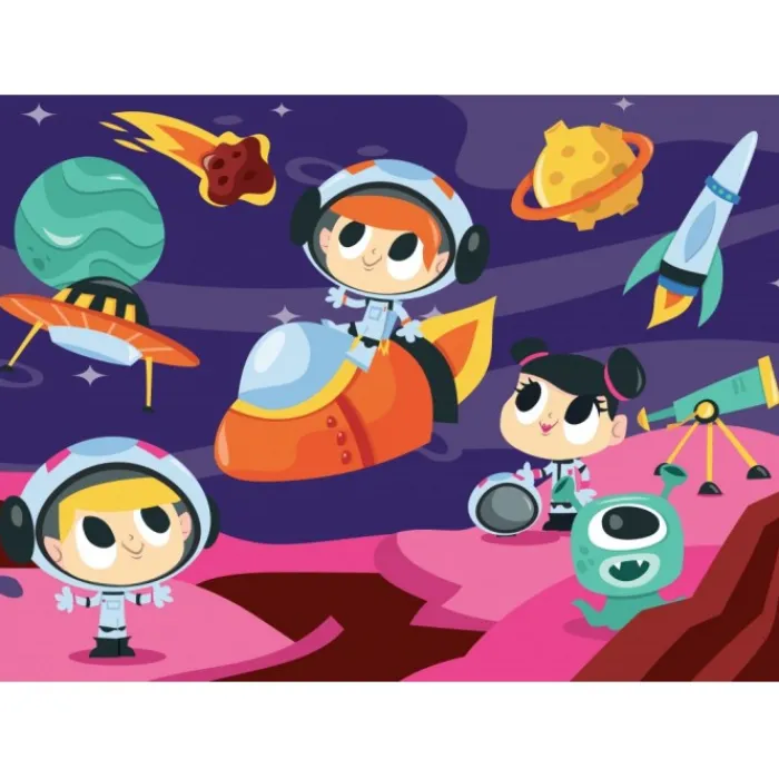 Bluebird Puzzle Puzzle Dans l'Espace