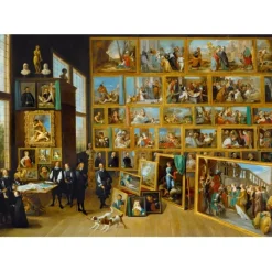 Bluebird Puzzle Puzzle David Teniers the Younger - The Art Collection of Archduke Leopold Wilhelm in Brussels, 1652