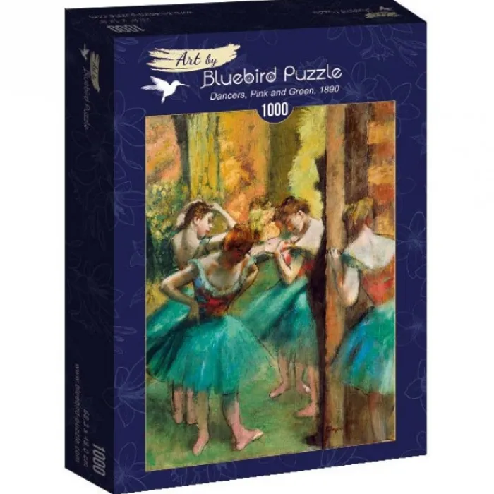 Bluebird Puzzle Puzzle Degas - Dancers, Pink and Green, 1890