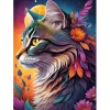 Bluebird Puzzle Puzzle Floral Cat