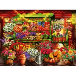Bluebird Puzzle Puzzle Flower Market Stall
