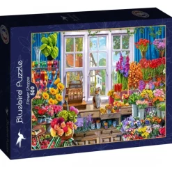 Bluebird Puzzle Puzzle Flower Shoppe