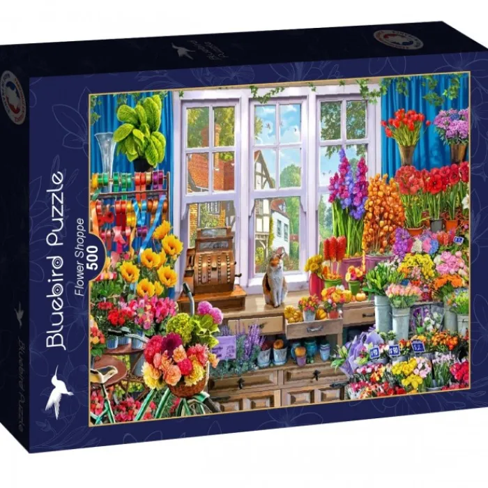 Bluebird Puzzle Puzzle Flower Shoppe
