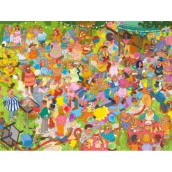 Bluebird Puzzle Puzzle Garden Party