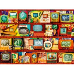 Bluebird Puzzle Puzzle Golden Age of Television-Shelf