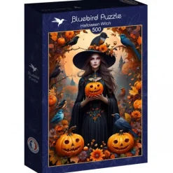 Bluebird Puzzle Puzzle Halloween Witch