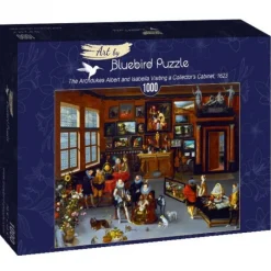 Bluebird Puzzle Puzzle Hieronymus Francken Iicirca - The Archdukes Albert and Isabella Visiting a Collector's Cabinet, 1623