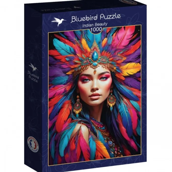 Bluebird Puzzle Puzzle Indian Beauty