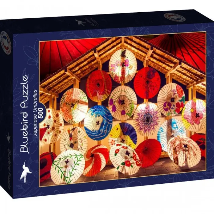 Bluebird Puzzle Puzzle Japanese Umbrellas