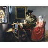 Bluebird Puzzle Puzzle Johannes Vermeer - The Glass of Wine, 1661