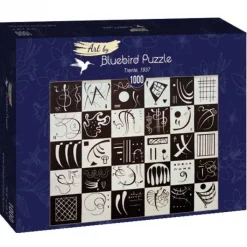 Bluebird Puzzle Puzzle Kandinsky - Trente, 1937