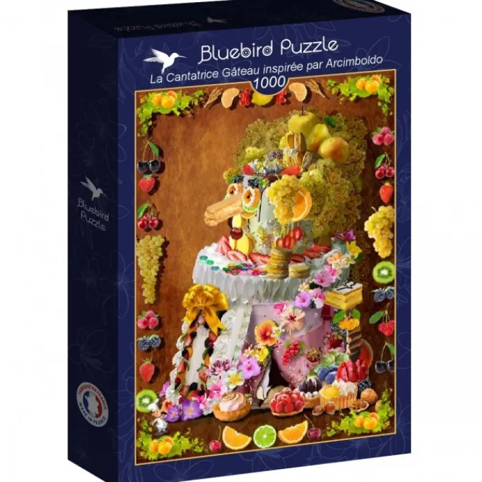 Bluebird Puzzle Puzzle La Cantatrice Gâteau inspirée par Arcimboldo