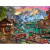 Bluebird Puzzle Puzzle Lago Di Braies, Italy