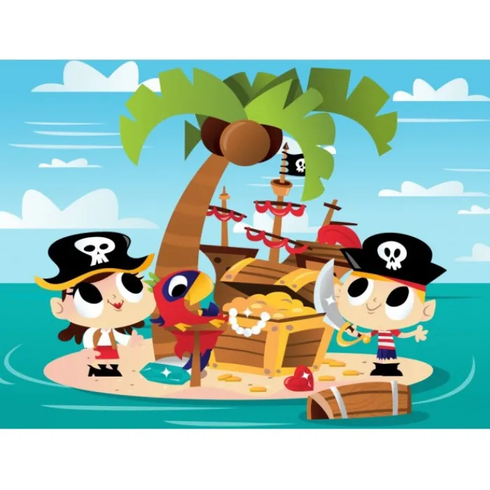 Bluebird Puzzle Puzzle Le Trésor des Pirates