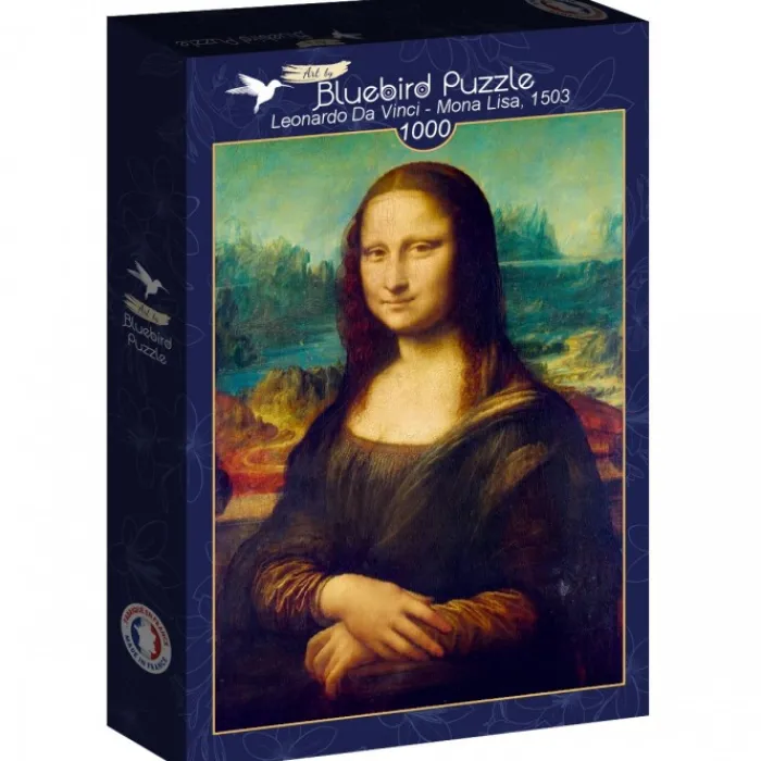 Bluebird Puzzle Puzzle Leonardo Da Vinci - Mona Lisa, 1503