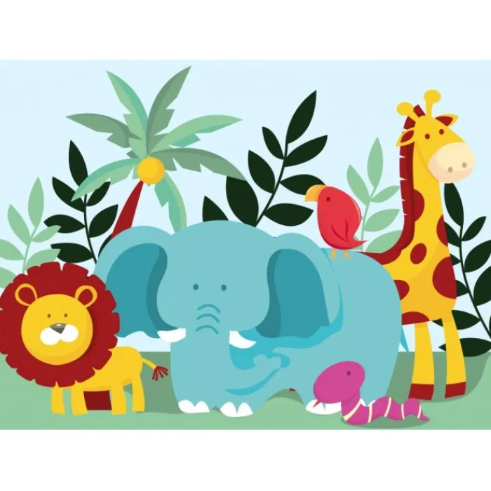 Bluebird Puzzle Puzzle Les Animaux de la Savane