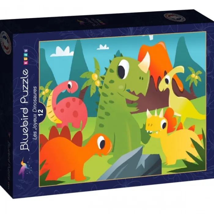 Bluebird Puzzle Puzzle Les Joyeux Dinosaures