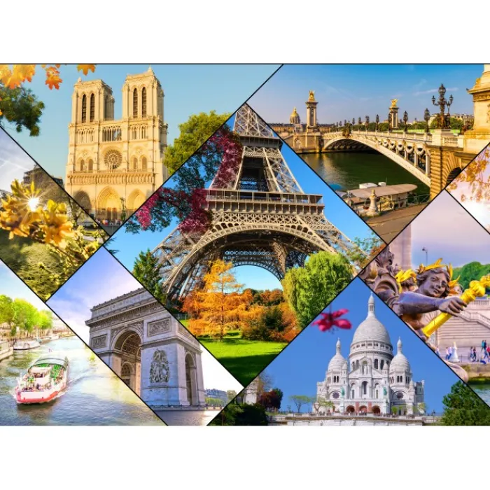Bluebird Puzzle Puzzle Les Monuments de Paris