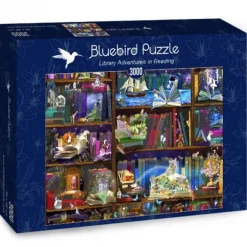 Bluebird Puzzle Puzzle Library Adventures in Reading