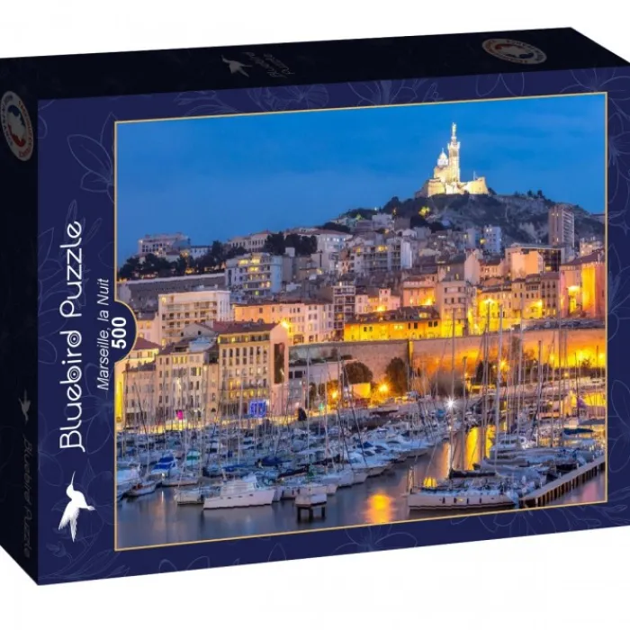 Bluebird Puzzle Puzzle Marseille, la Nuit