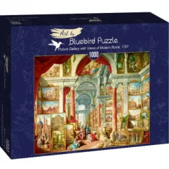 Bluebird Puzzle Puzzle Panini - Picture Gallery with Views of Modern Rome, 1757