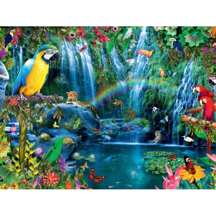 Bluebird Puzzle Puzzle Parrot Tropics