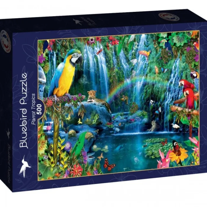 Bluebird Puzzle Puzzle Parrot Tropics