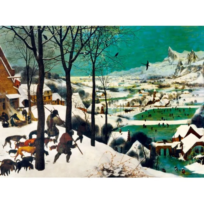 Bluebird Puzzle Puzzle Pieter Bruegel the Elder - Hunters in the Snow (Winter), 1565