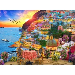 Bluebird Puzzle Puzzle Positano Italy