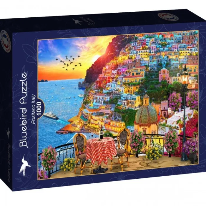 Bluebird Puzzle Puzzle Positano Italy