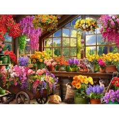 Bluebird Puzzle Puzzle Potting Shed