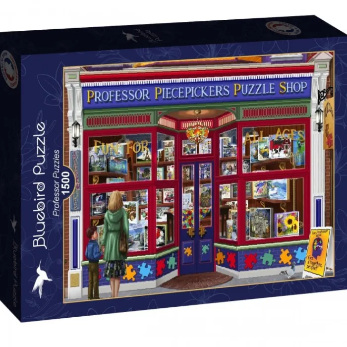 Bluebird Puzzle Puzzle Professor Puzzles