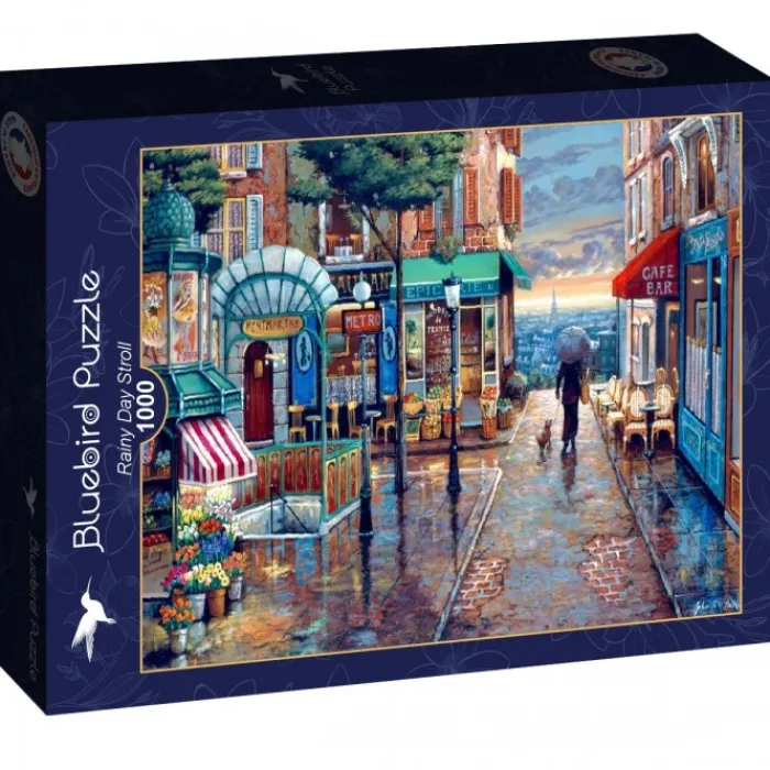 Bluebird Puzzle Puzzle Rainy Day Stroll