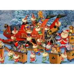 Bluebird Puzzle Puzzle Ready for Christmas Delivery Season
