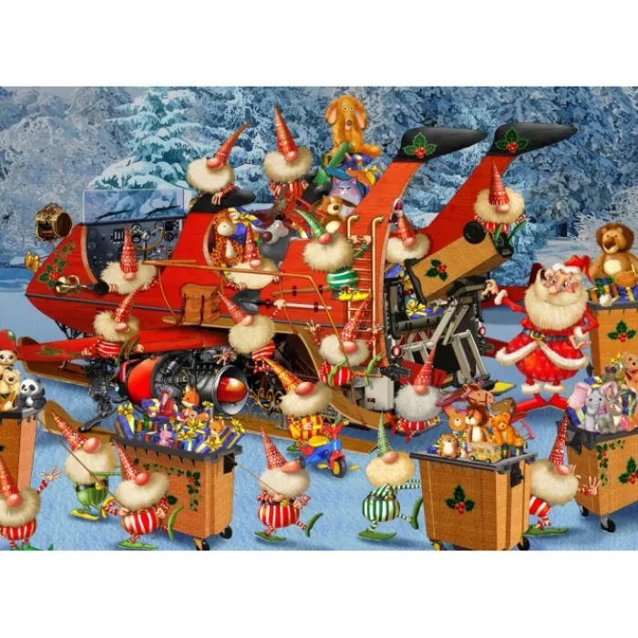 Bluebird Puzzle Puzzle Ready for Christmas Delivery Season