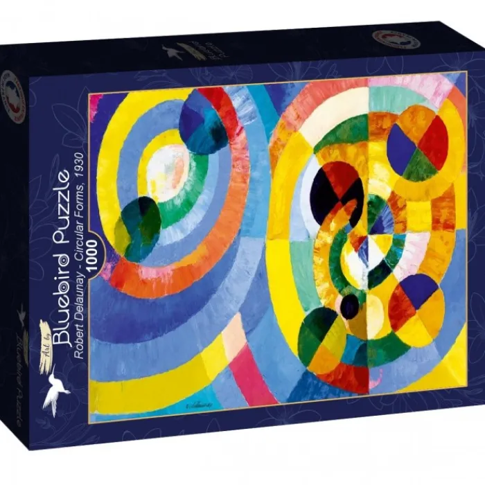Bluebird Puzzle Puzzle Robert Delaunay - Circular Forms, 1930