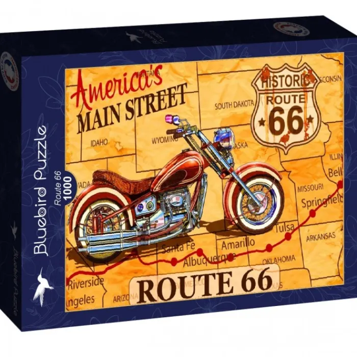 Bluebird Puzzle Puzzle Route 66