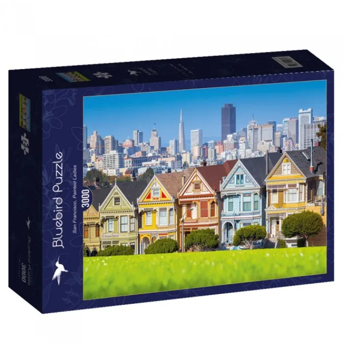 Bluebird Puzzle Puzzle San Francisco, Painted Ladies