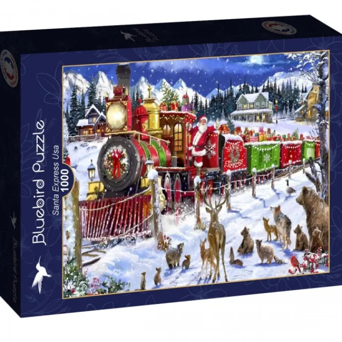Bluebird Puzzle Puzzle Santa Express Usa