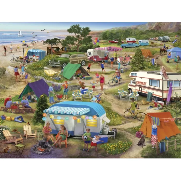 Bluebird Puzzle Puzzle Seaside Cramped Grounds